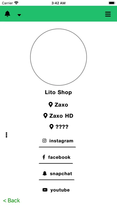 Zrzuty ekranu LitoShop
