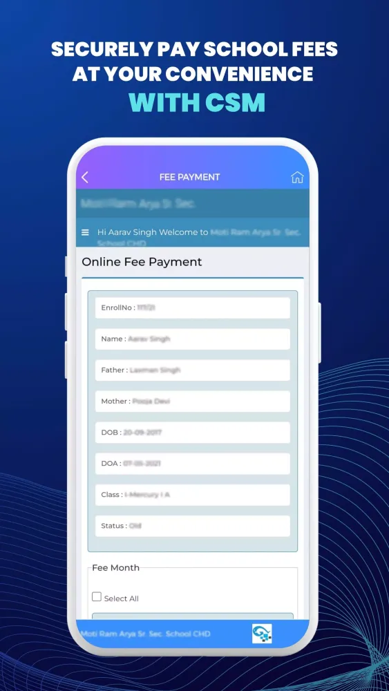 Cyber School Manager Screenshots