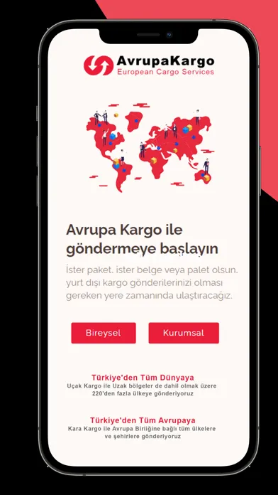 Zrzuty ekranu Avrupa Kargo
