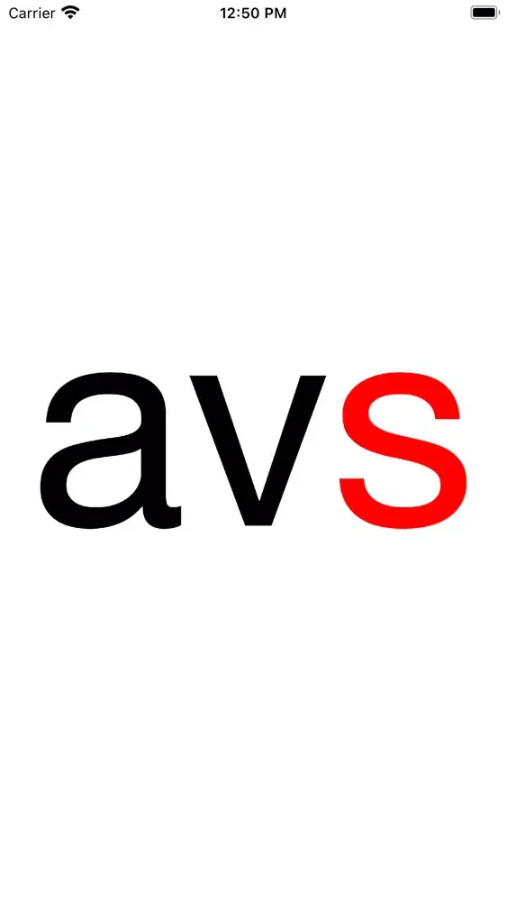 Screenshot di AVS Events