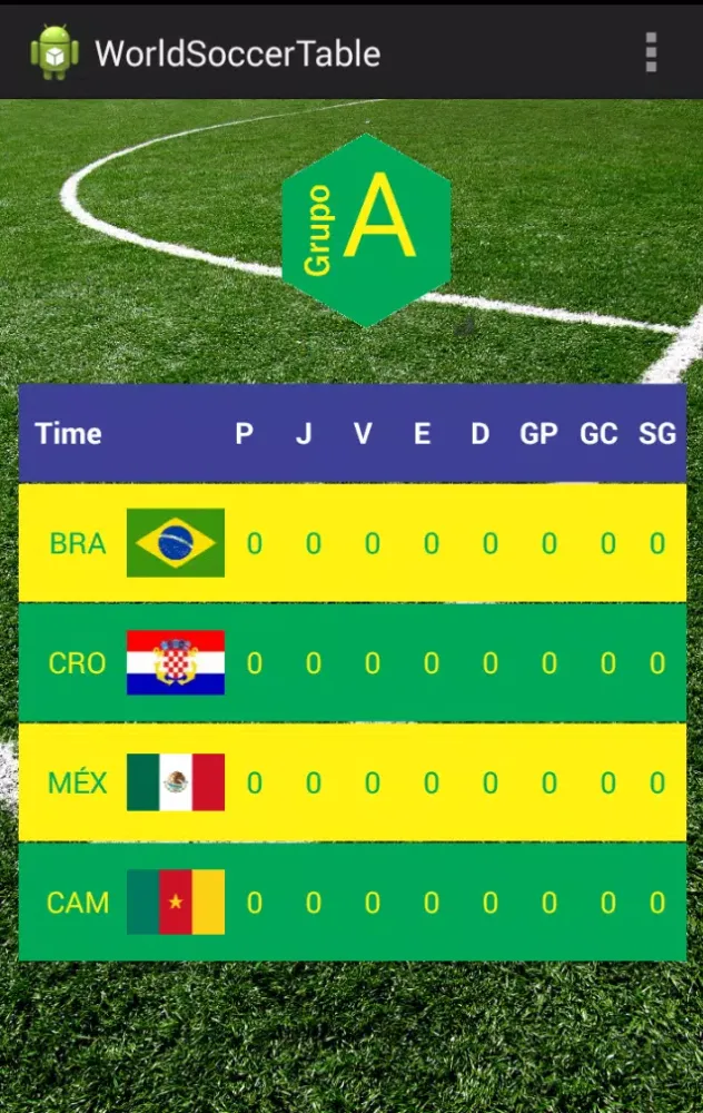 Screenshot di World Soccer Table