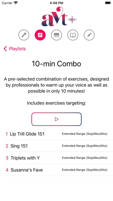 Audition Vocal Toolbox Screenshots