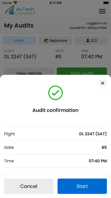 AvTech Auditor スクリーンショット