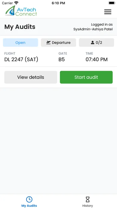 AvTech Auditor スクリーンショット