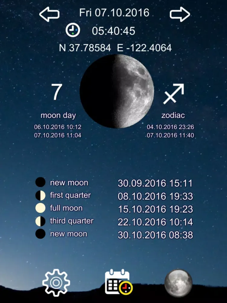صور Moon Day Simple iPad 