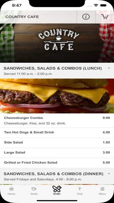 Скриншоты Country Cafe Dawsonville