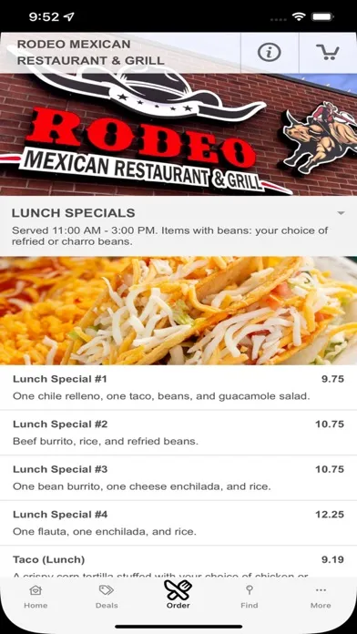 Rodeo Mexican Restaurant স্ক্রিনশট