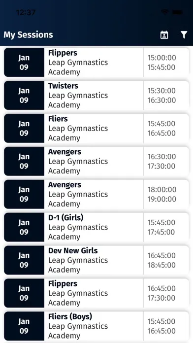 Leap Gymnastics Ops應用截圖