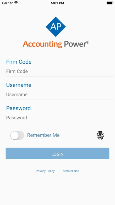 Tangkapan skrin Accounting Power