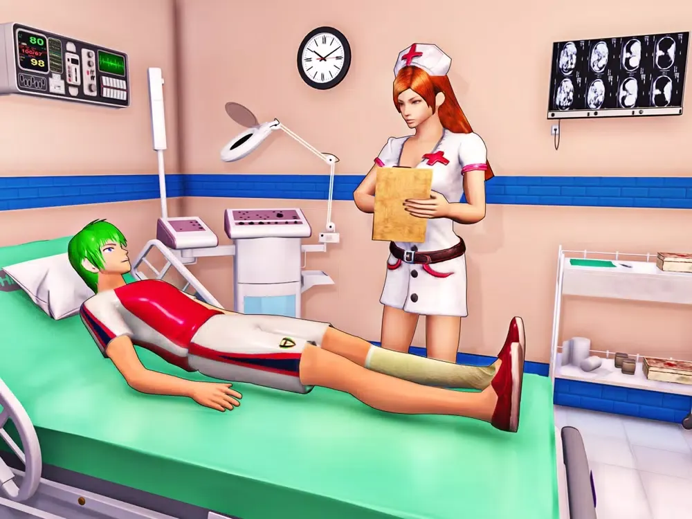 Screenshot di Anime Nurse Hospital Love Life iPad 