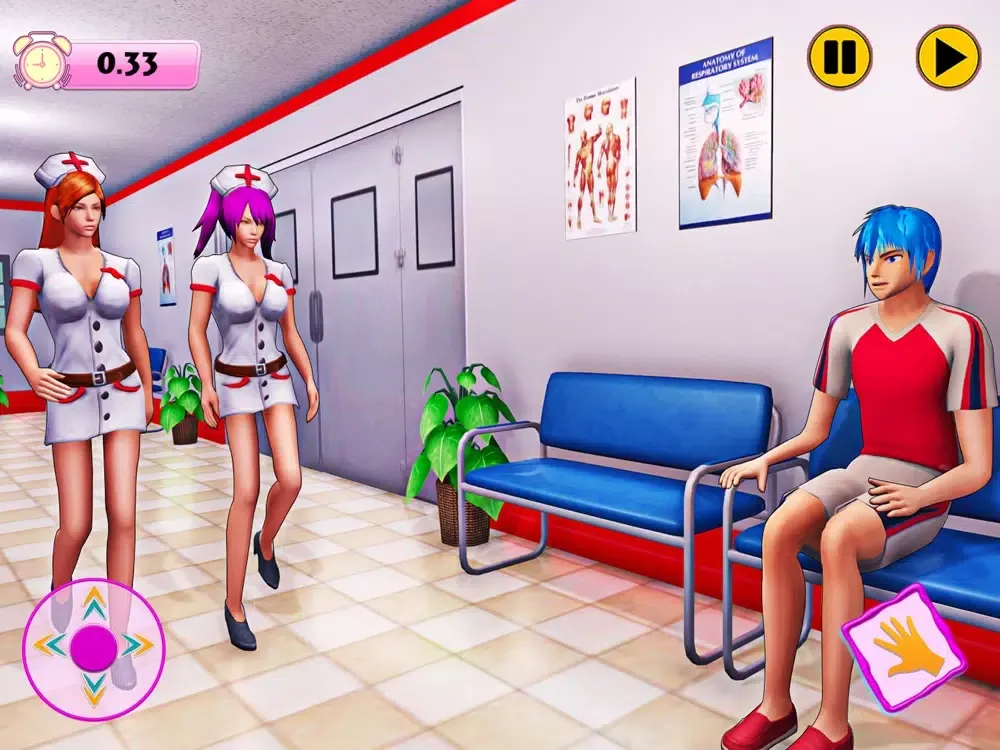 Screenshot di Anime Nurse Hospital Love Life iPad 