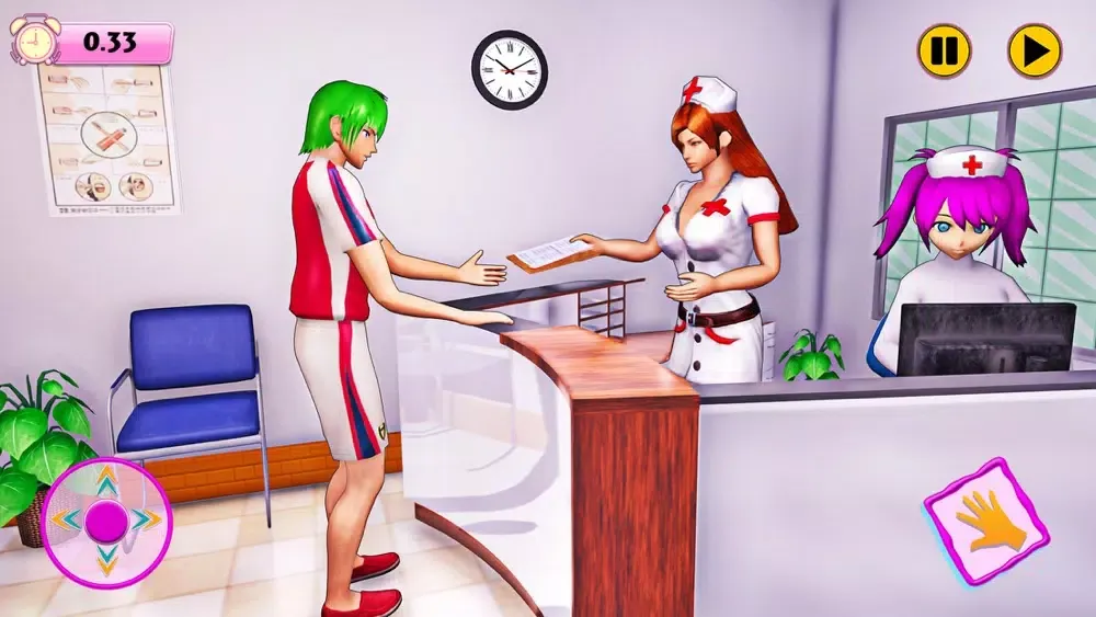 Screenshot di Anime Nurse Hospital Love Life