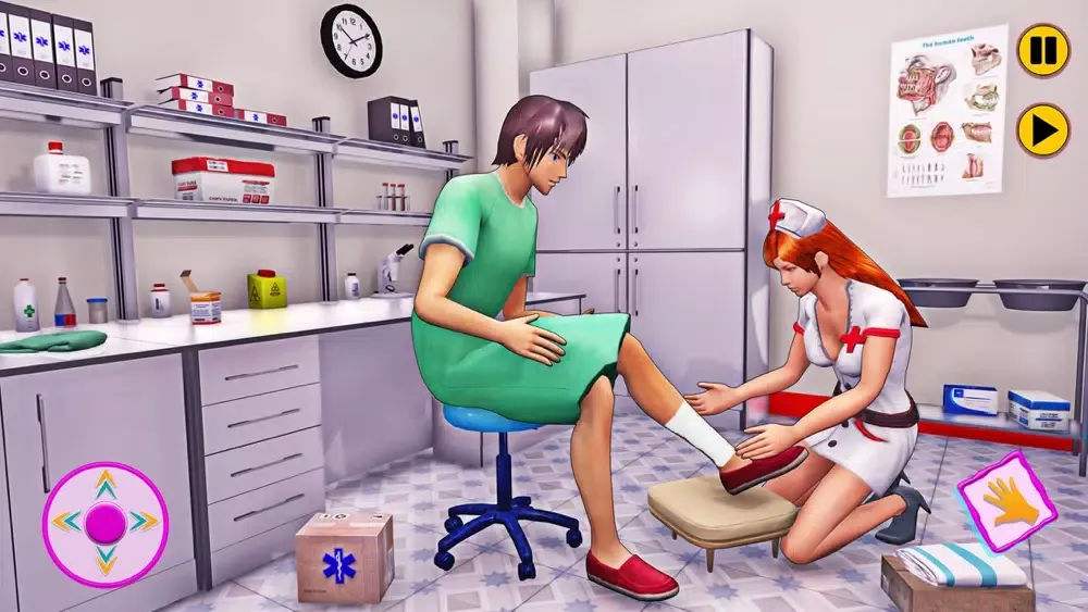 Screenshot di Anime Nurse Hospital Love Life