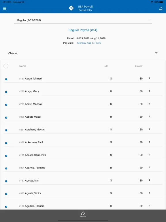 Capturas de pantalla de Payroll Relief iPad 