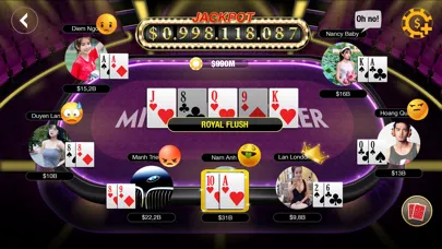 Milano Poker: Tien Len & Ta La سکرین شاٹس
