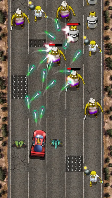 Zombie Car - fast gun shooting Ekran Görüntüleri