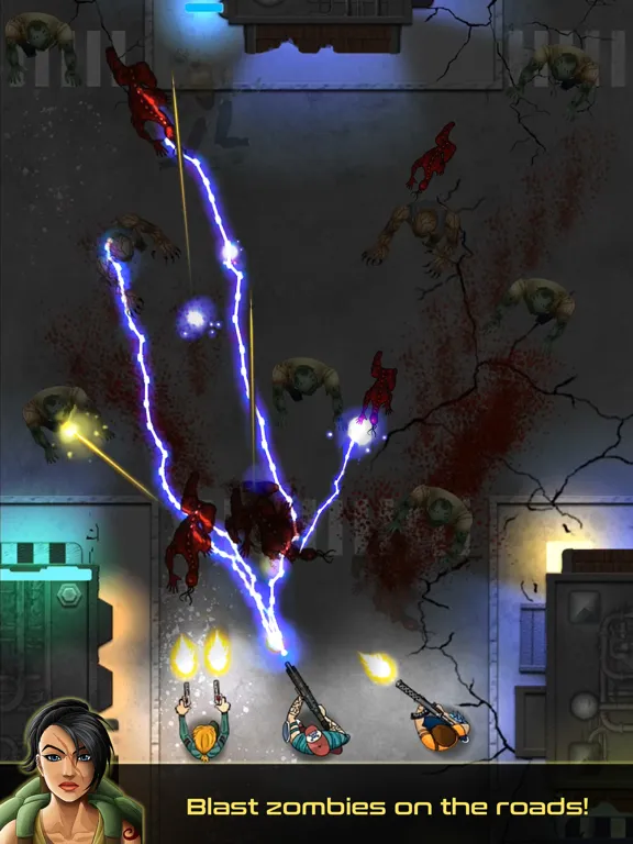 Zombie Overkill: Halloween war iPad  স্ক্রিনশট