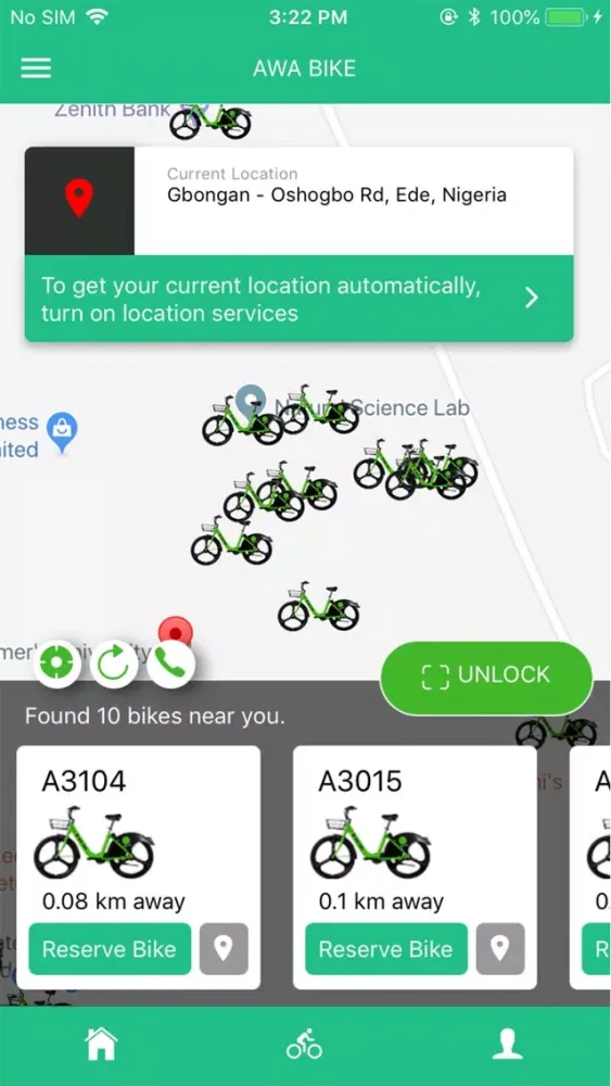 Awabike - Smart Bike Sharing स्क्रीनशॉट