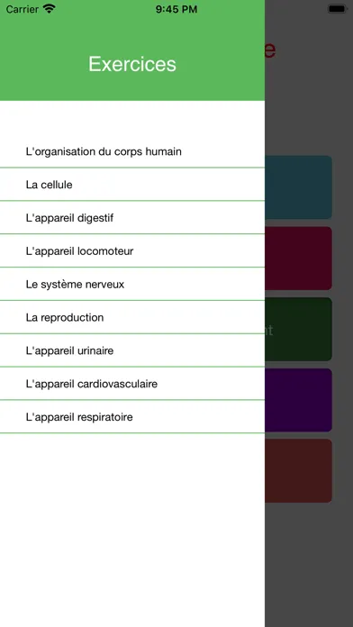 Tangkapan layar Biologie humaine