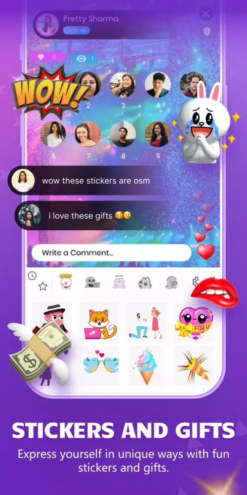 Capturas de pantalla de Bico Live Party