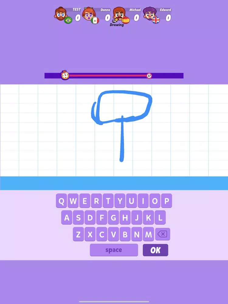 Tangkapan layar What the Draw iPad 