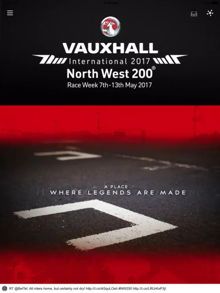 The North West 200 iPad  Screenshots