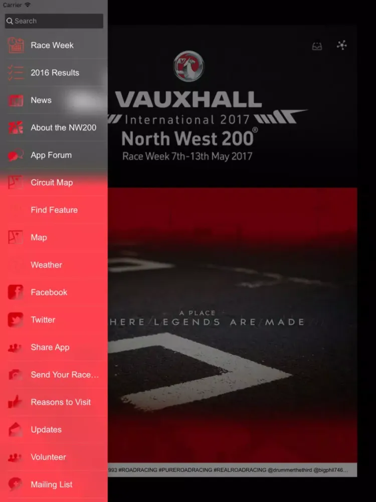 The North West 200 iPad  Screenshots