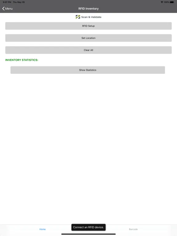 Scan & Validate iPad  Screenshots