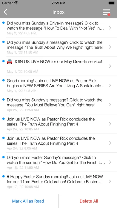 Overcoming By Faith Ministries Screenshots