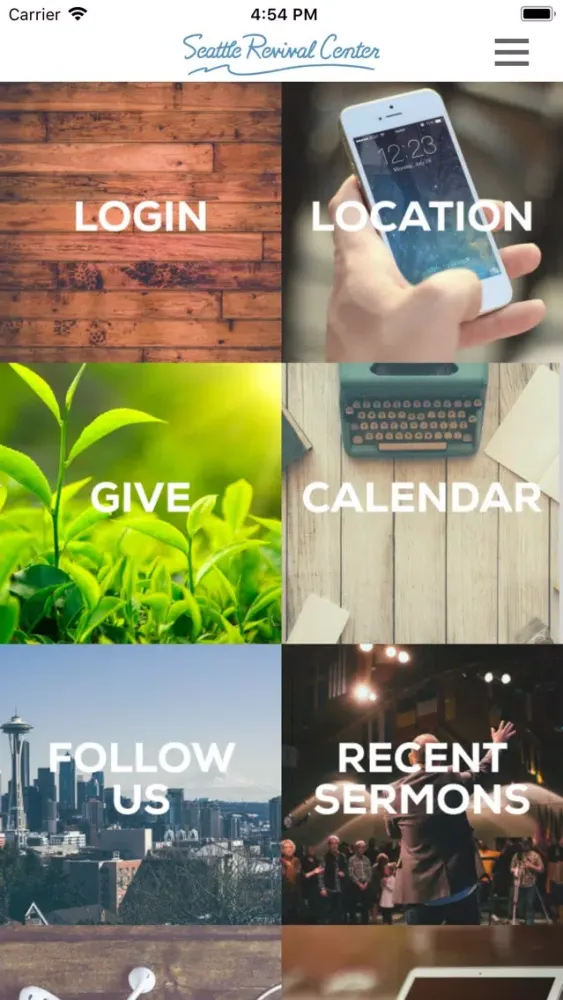 Скриншоты Seattle Revival Center App