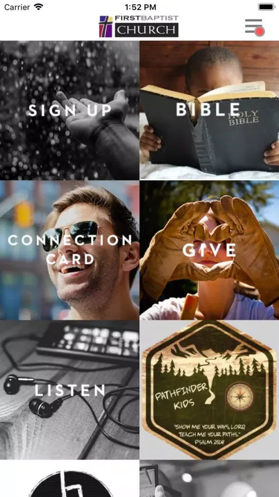 Capturas de pantalla de First Baptist Cambridge
