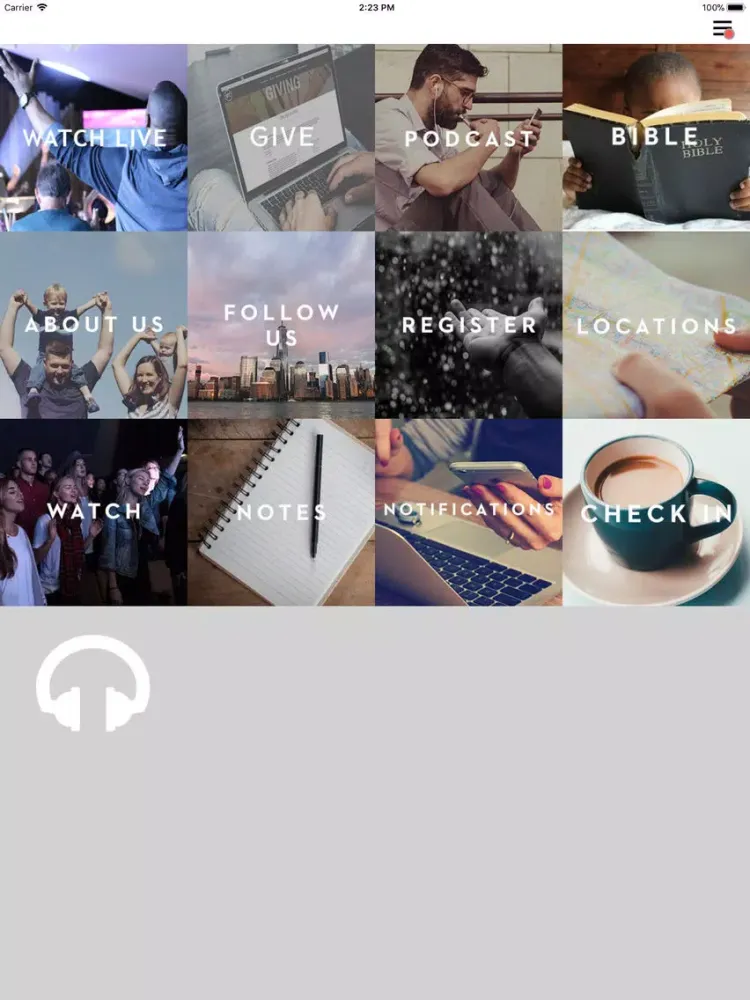 Ảnh chụp màn hình của Gathering Place Church iPad 