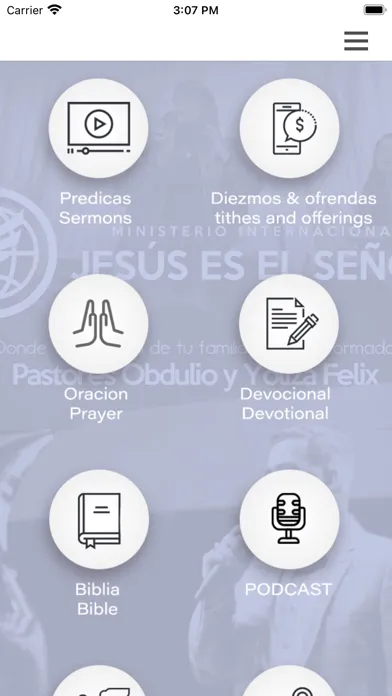 ภาพหน้าจอของ Ministerio Jesus es el Senor