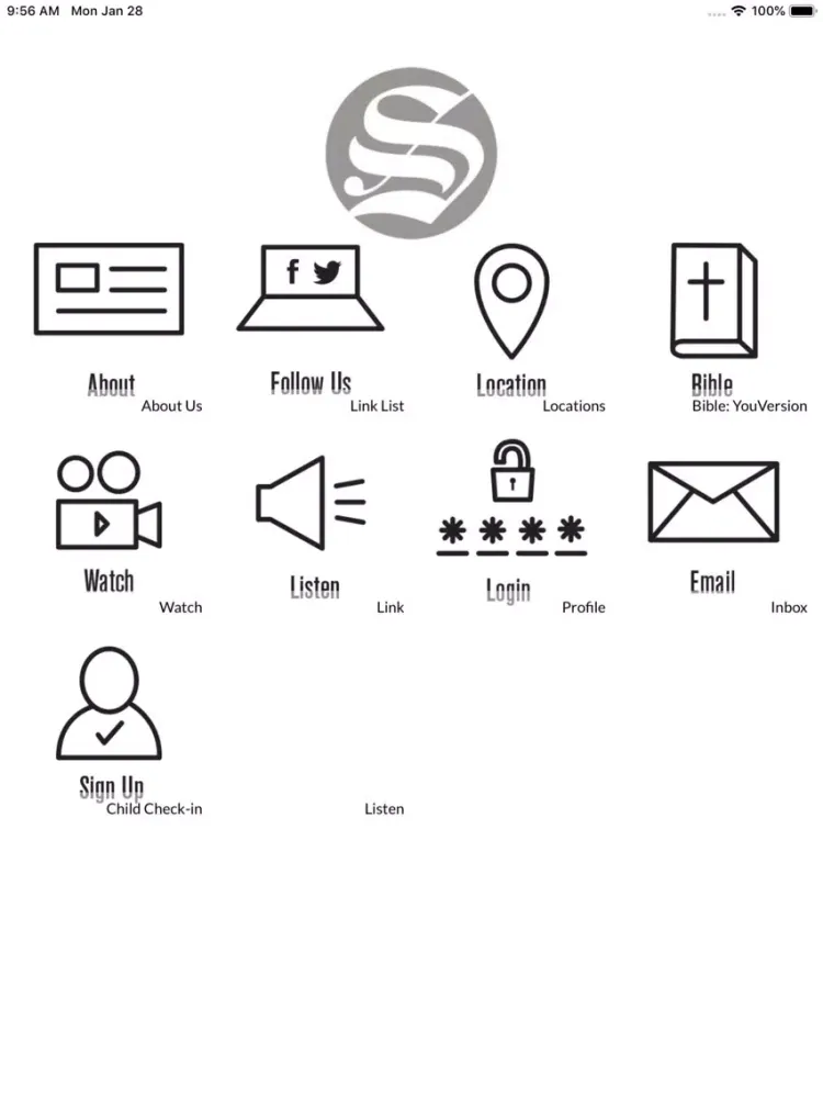 Скриншоты Soma Eastside Church iPad 
