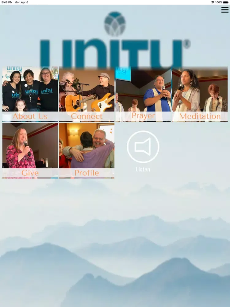 Capturas de pantalla de Unity of Kansas City North iPad 