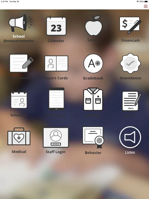 Capturas de pantalla de Liberty Christian School App iPad 