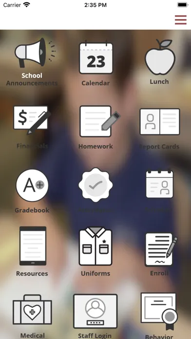 Capturas de pantalla de Liberty Christian School App