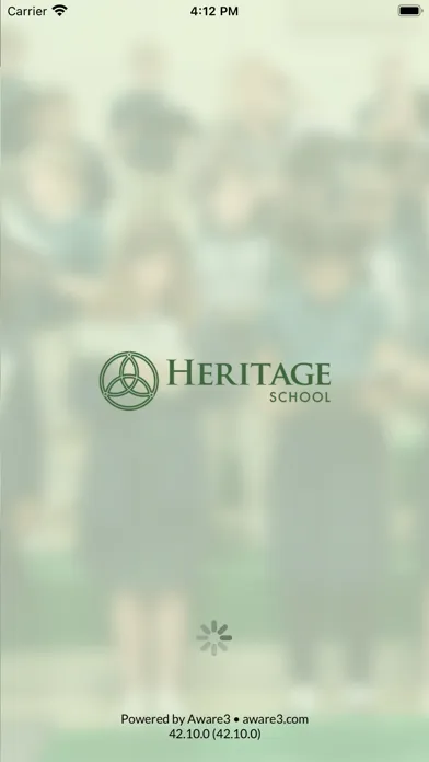 Tangkapan layar Heritage School App