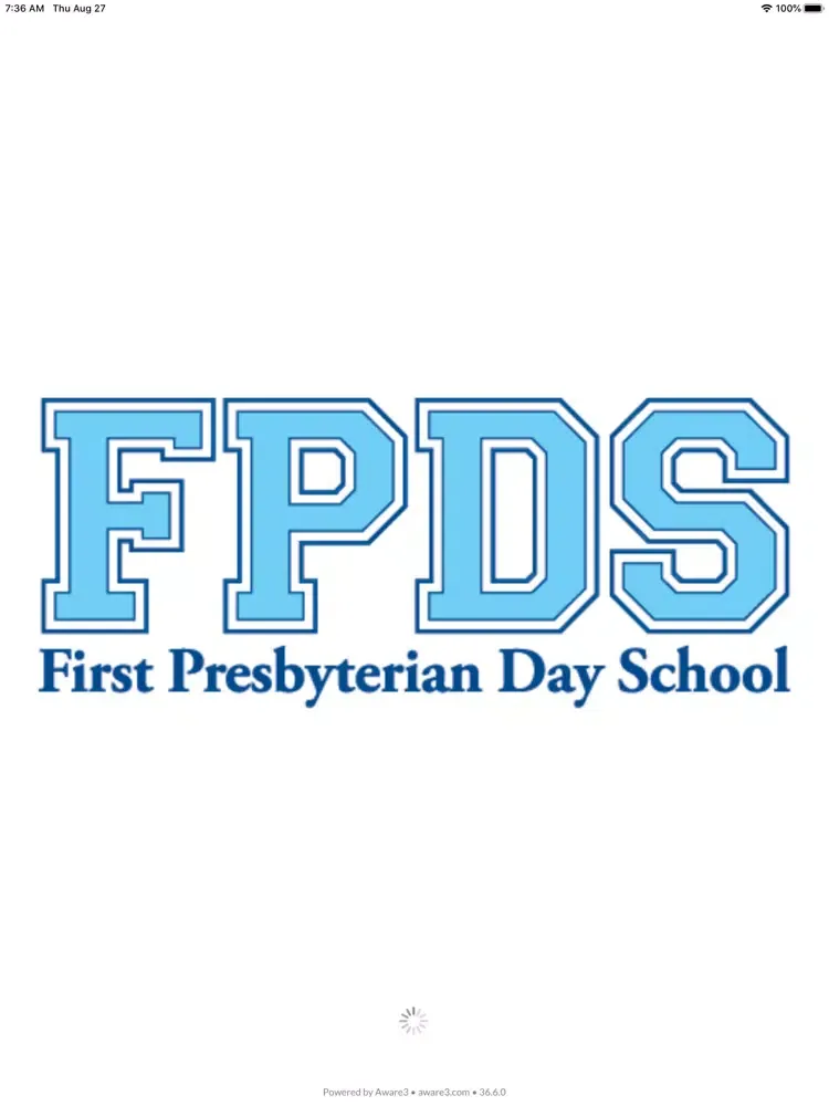 Zrzuty ekranu First Presbyterian Day School iPad 