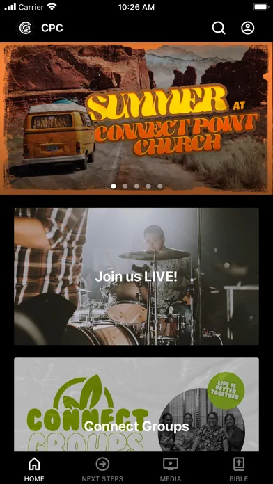 Скриншоты Connect Point App