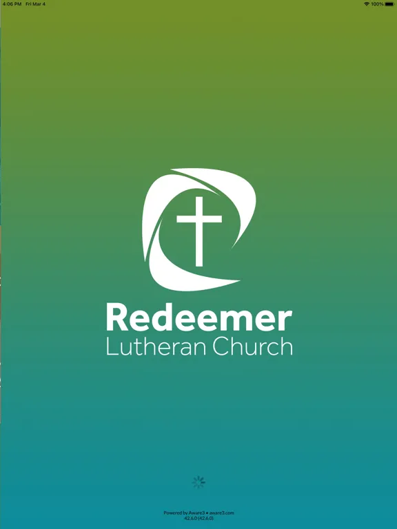 Capturas de tela do Redeemer Lutheran Peoria IL iPad 