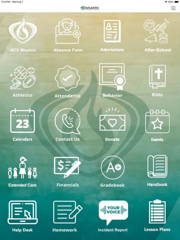 Atlantic Christian School iPad  سکرین شاٹس