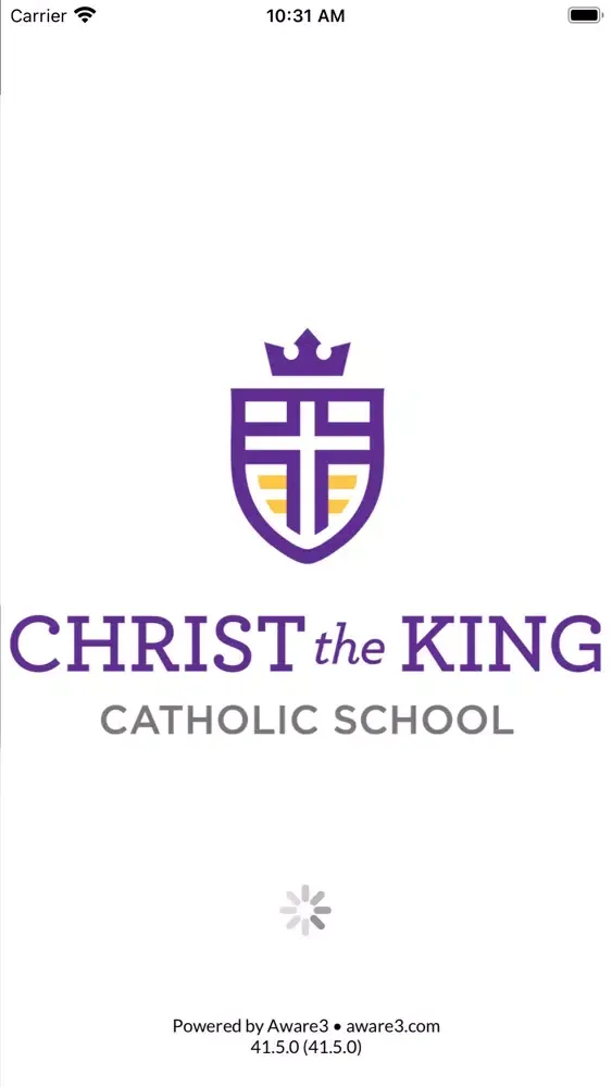 Tangkapan skrin Christ the King School App
