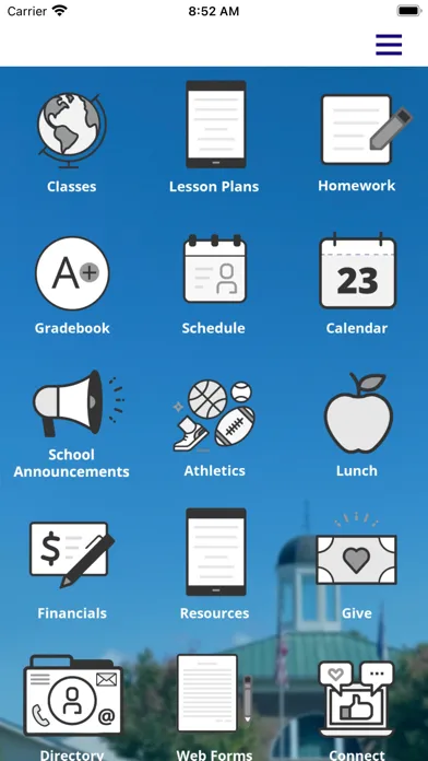 Captures d'écran de New Covenant Schools