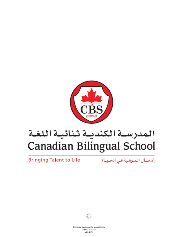 Capturas de tela do Canadian Bilingual School iPad 