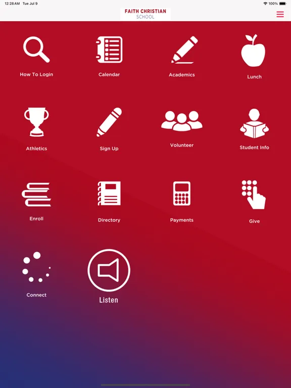 Faith Christian Summerville iPad  Screenshots