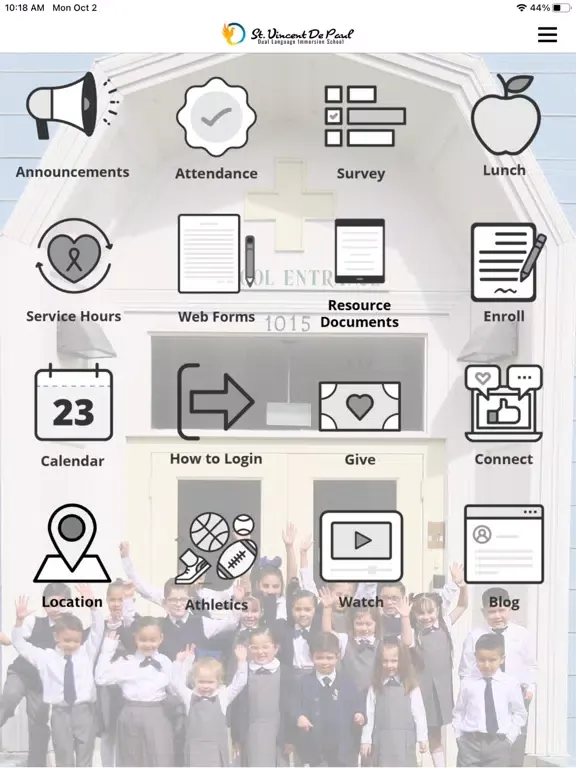 ภาพหน้าจอของ St Vincent de Paul School DLI iPad 