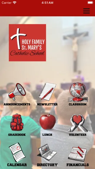 Tangkapan layar Holy Family-St. Mary's School