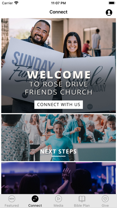 Rose Drive Friends Church App স্ক্রিনশট