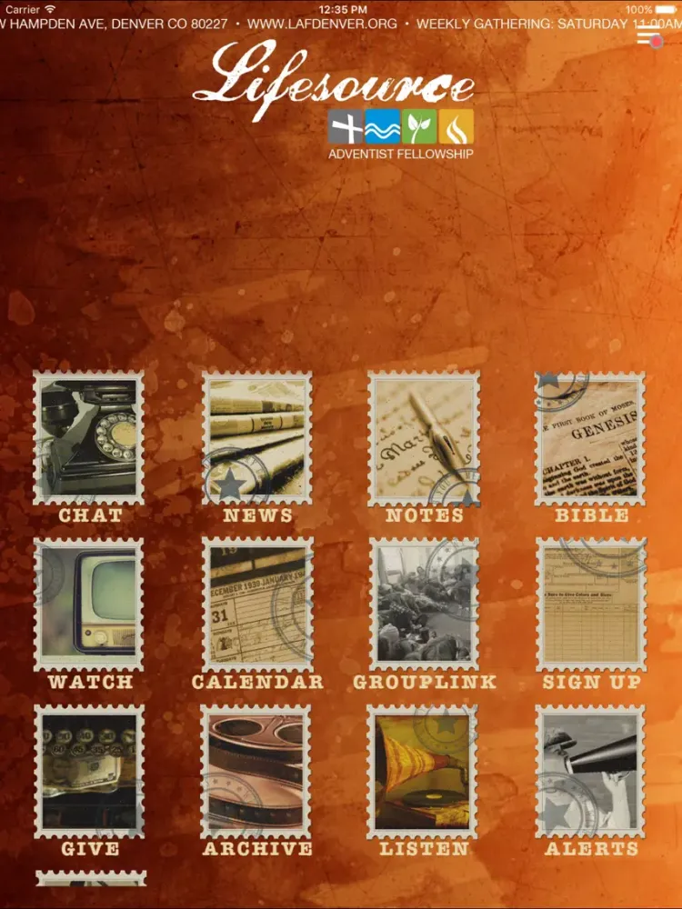 Zrzuty ekranu LifeSource Adventist App iPad 
